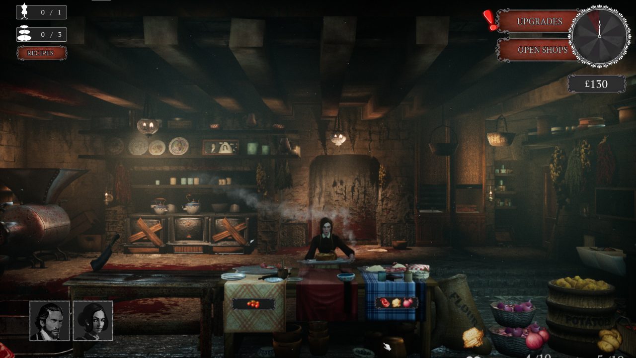 Platino di Ravenous Devils: la cucina con i macchinari