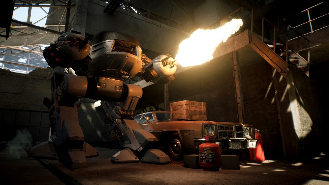 RoboCop: Rogue City trofei: l'ED-209 apre il fuoco