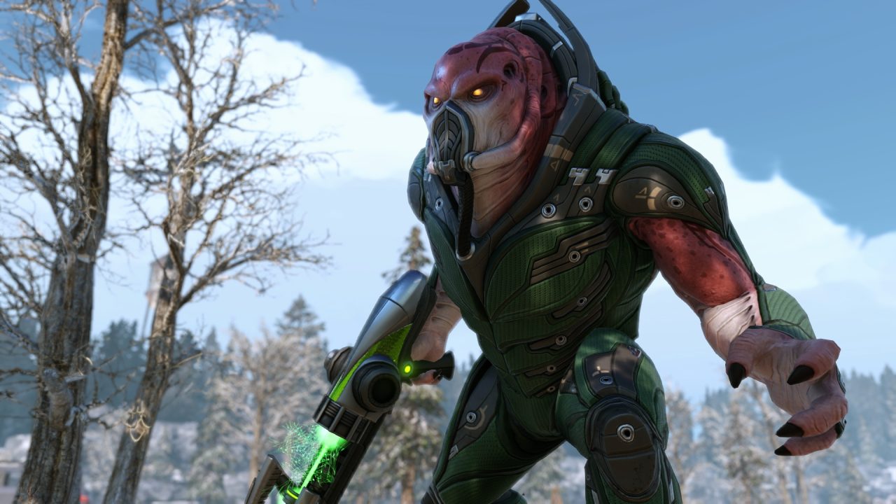 Un alieno di XCOM 2, gioco scontato nei saldi d'autunno Steam 2026