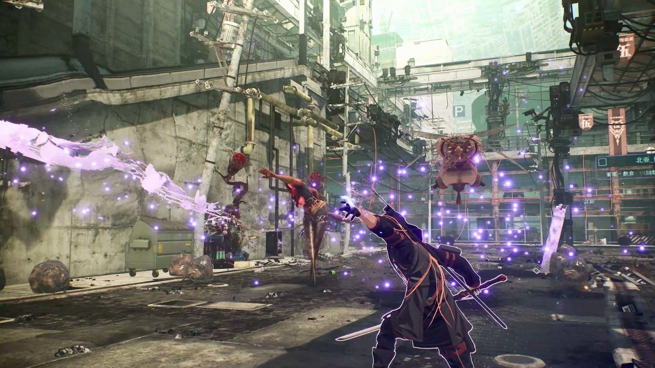 Platino di Scarlet Nexus: un combattimento psicocinetico tra le rovine della città