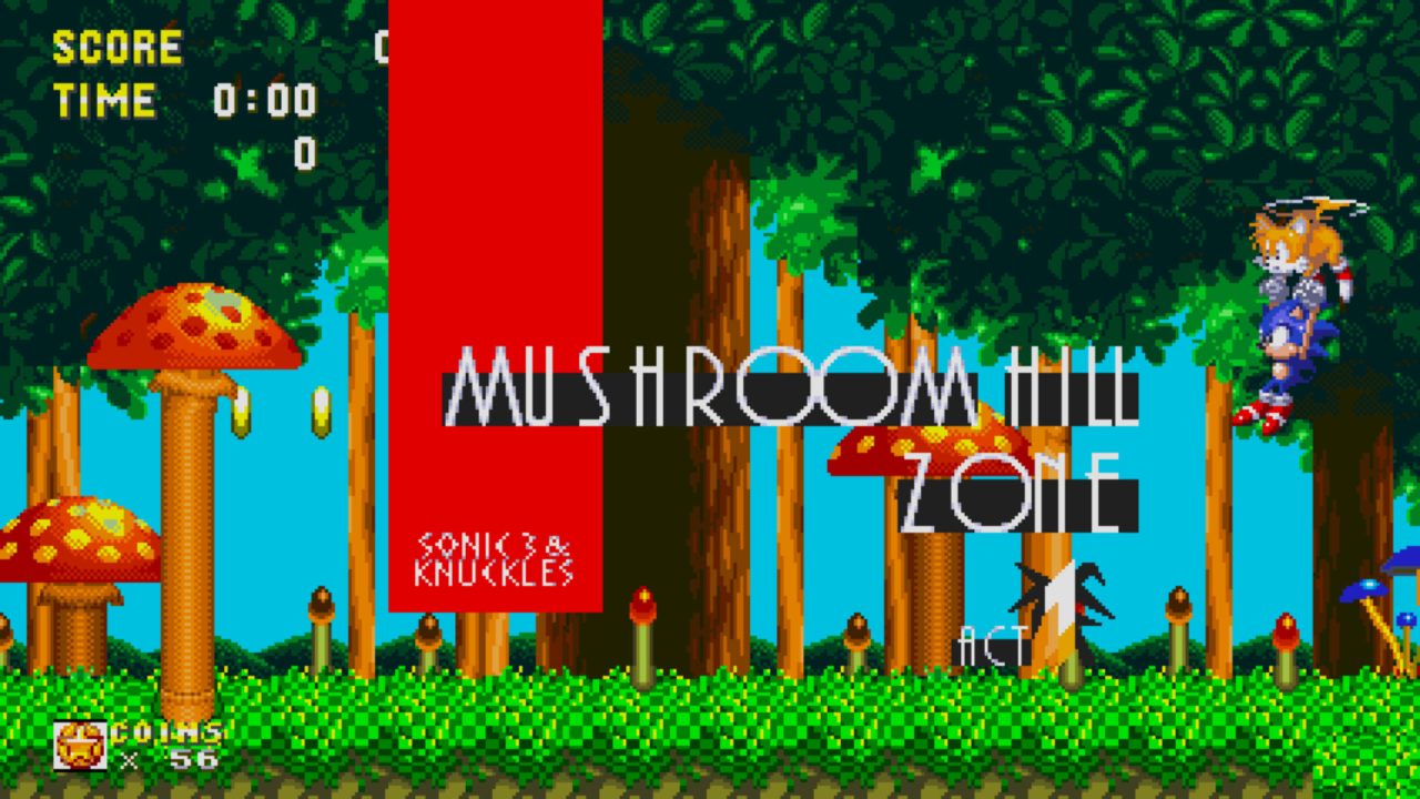 Sonic Origins trofei: Mushroom Hill Zone in Sonic 3 e Knuckles