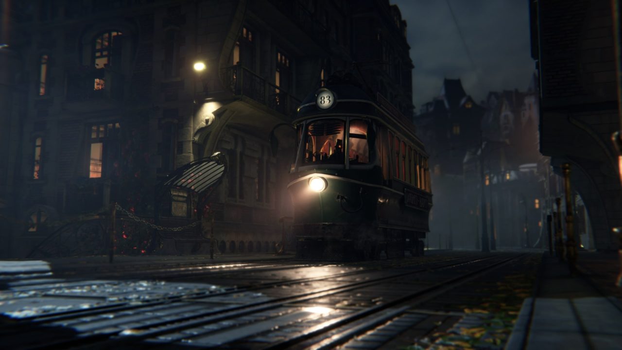 Syberia The World Before trofei: un tram nella notte di Vaghen