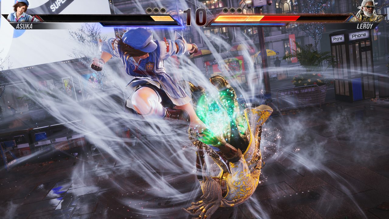 Tekken 8, Asuka affronta Leroy in uno scontro