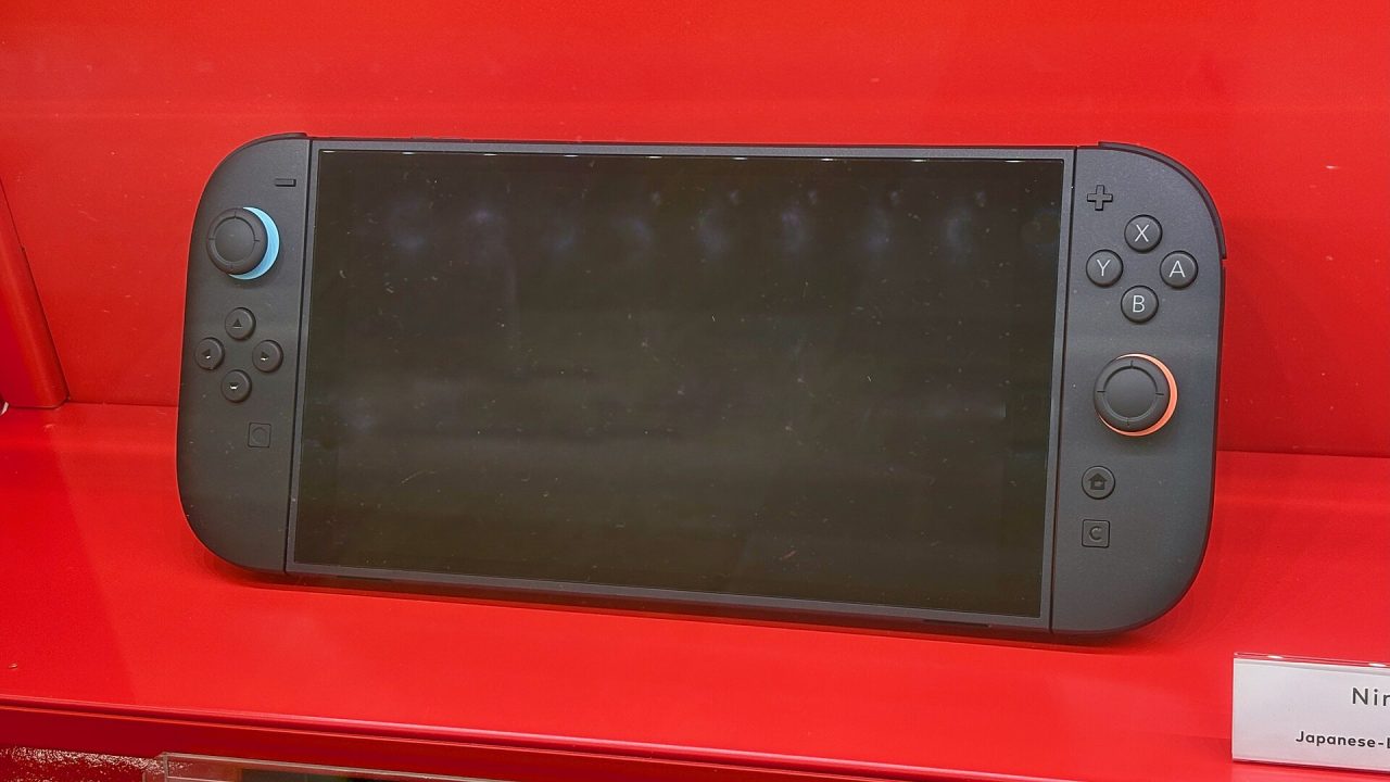 Switch 2 in modalità portatile, console esclusiva di The Duskbloods