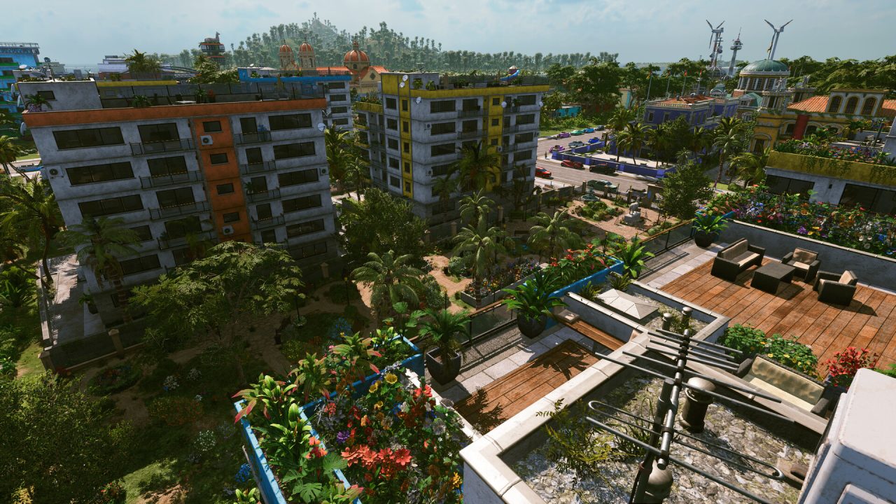 Tropico 7 Switch 2, quartiere residenziale dell'isola