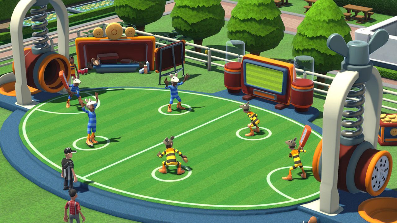 Two Point Campus trofei: una partita di cheeseball