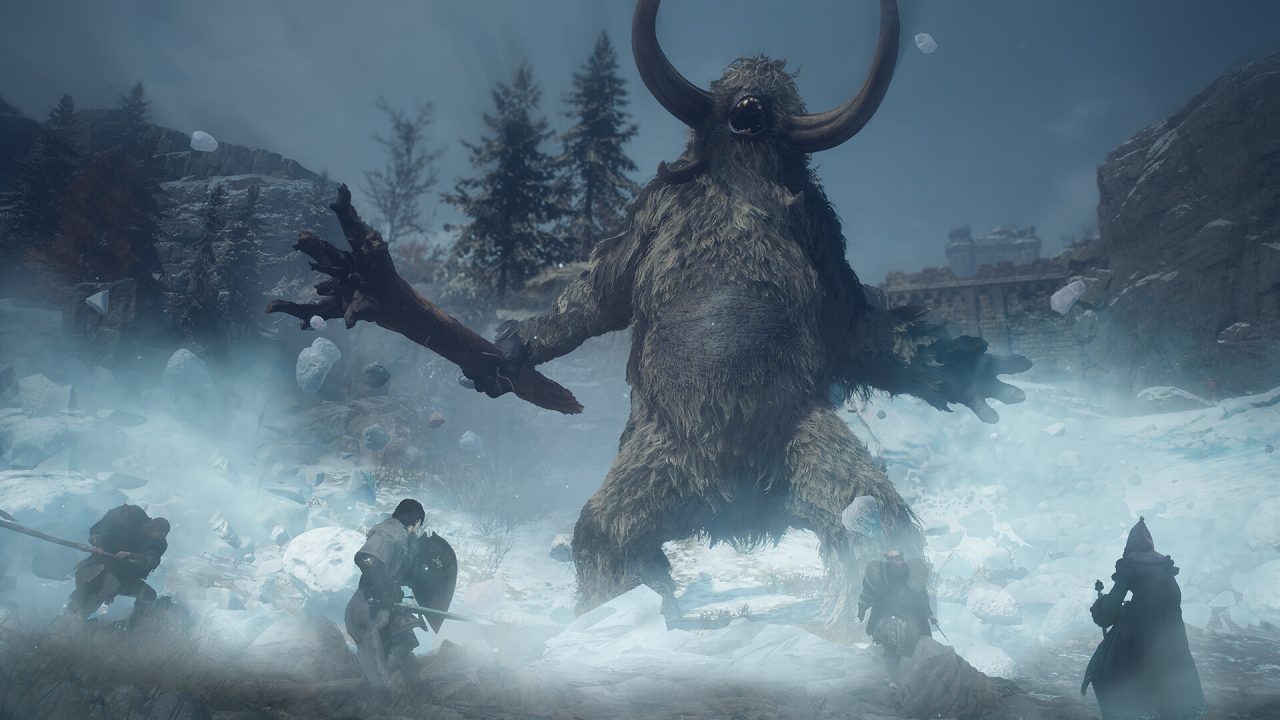 La regione innevata di Dragon's Dogma 2: Dark Arisen
